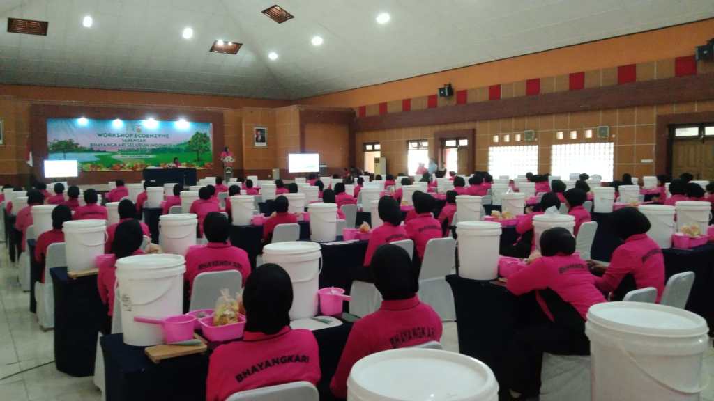 RDEE Pekalongan Dampingi Workshop Eco Enzyme di Polres Kabupaten&nbsp;Pekalongan