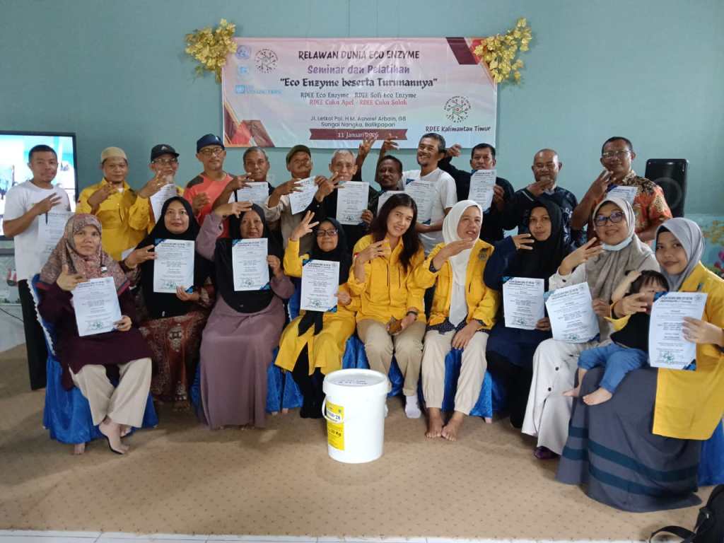 Seminar dan Pelatihan Eco Enzyme RDEE Kalimantan Timur