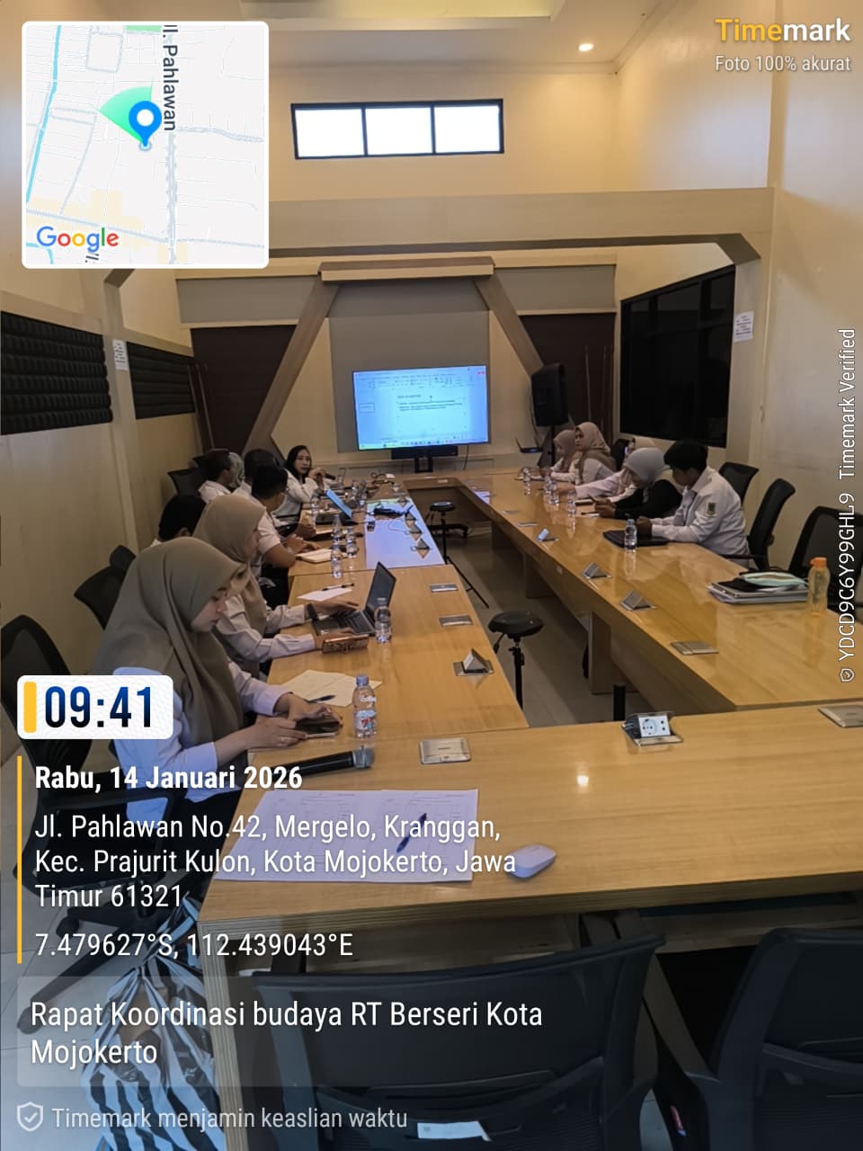 Pembahasan Indikator Penilaian Budaya Rumah Tangga Berseri Kota Mojokerto