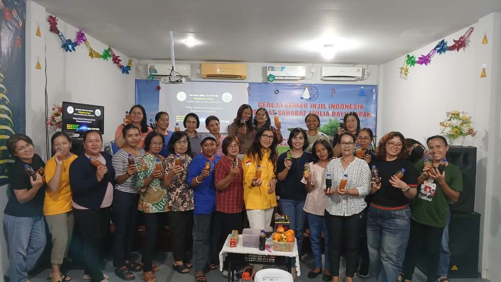SPP GKII Kota Balikpapan Gelar Pelatihan Eco Enzyme dan Produk Turunan untuk Ekonomi Kreatif